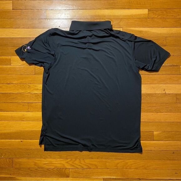 Peter Millar Summer Comfort Polo Shirt Mens Black XL Golf Casual - Picture 3 of 4